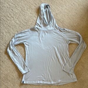 Free Fly Apparel Light Blue Long Sleeve Hoodie